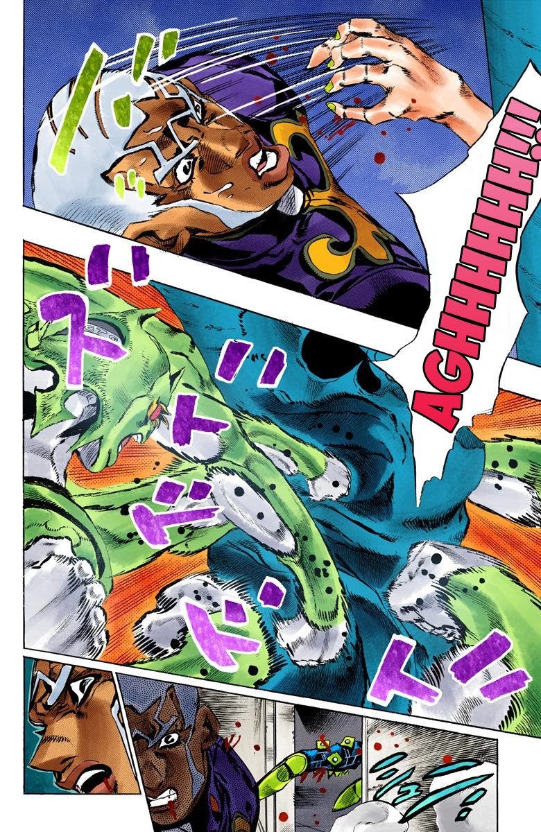 JoJo's Bizarre Adventure Part 6 - Stone Ocean (Official Colored) Chapter 145 page 16 - Chapter 145: C-Moon Part 5