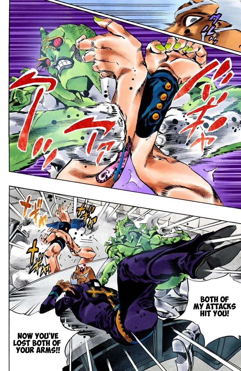 JoJo's Bizarre Adventure Part 6 - Stone Ocean (Official Colored) Chapter 146 page 10 - Chapter 146: C-Moon Part 6
