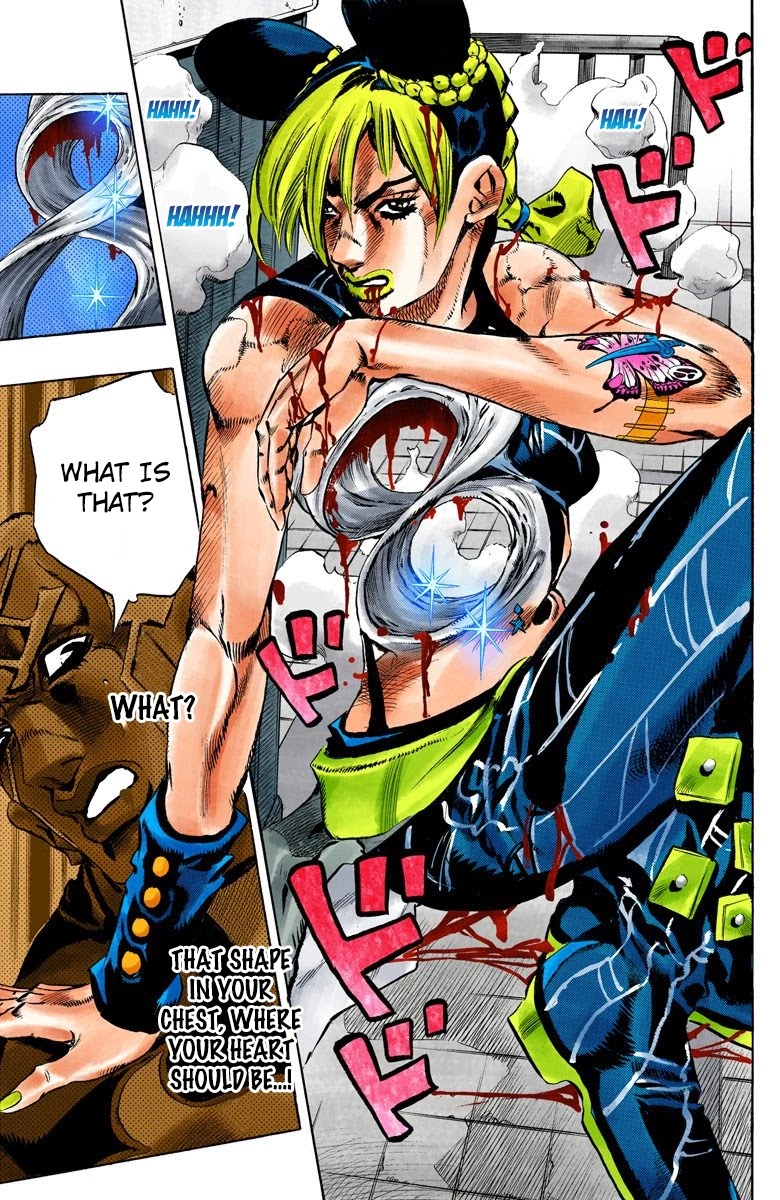 JoJo's Bizarre Adventure Part 6 - Stone Ocean (Official Colored) Chapter 146 page 15 - Chapter 146: C-Moon Part 6