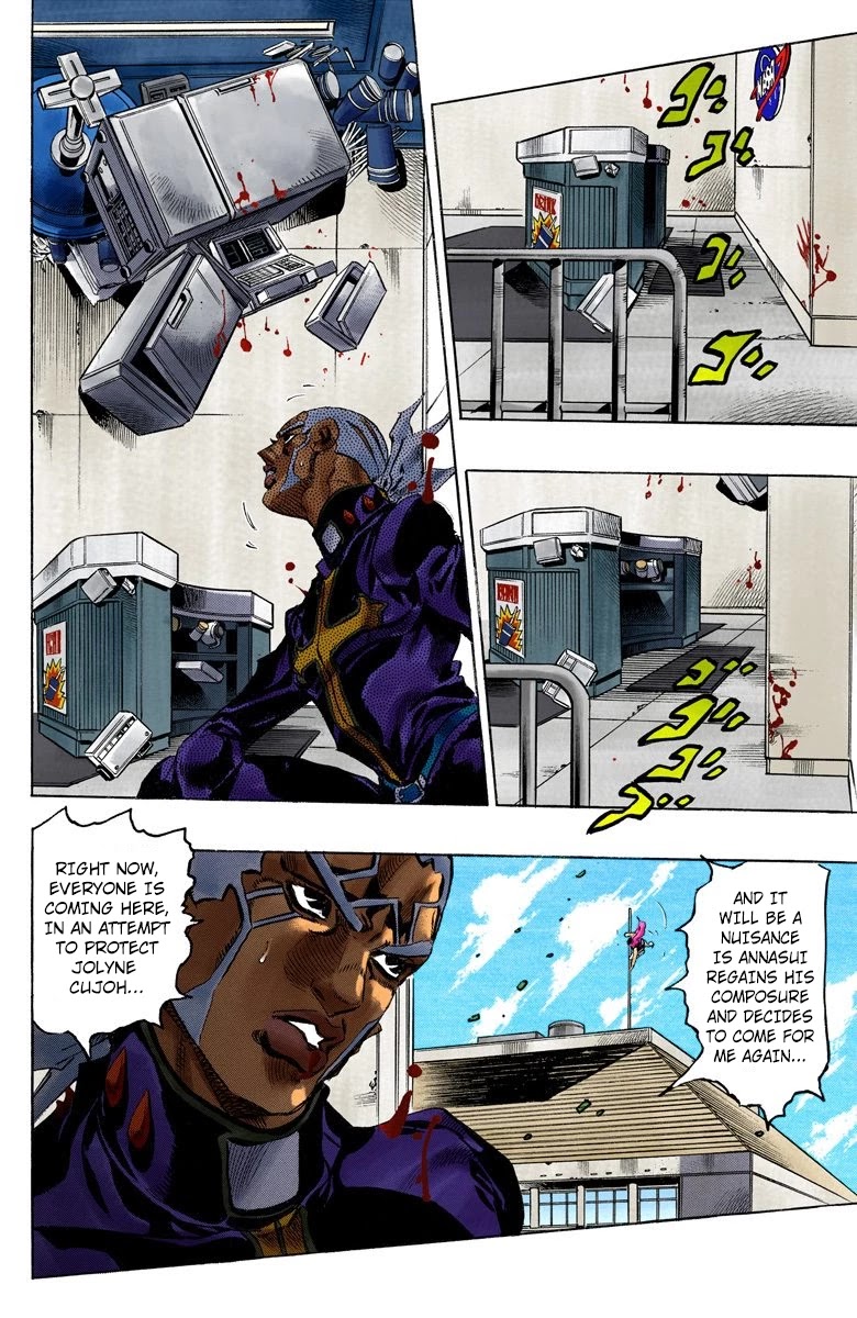 JoJo's Bizarre Adventure Part 6 - Stone Ocean (Official Colored) Chapter 146 page 2 - Chapter 146: C-Moon Part 6