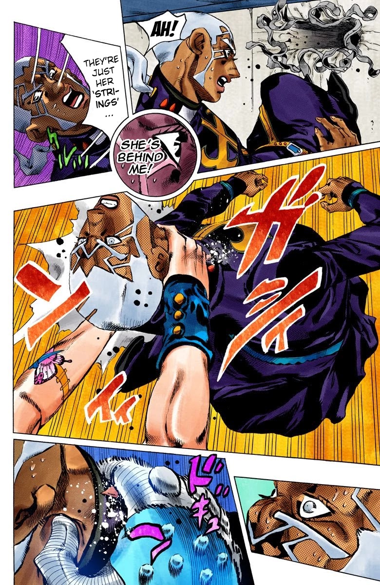 JoJo's Bizarre Adventure Part 6 - Stone Ocean (Official Colored) Chapter 146 page 7 - Chapter 146: C-Moon Part 6