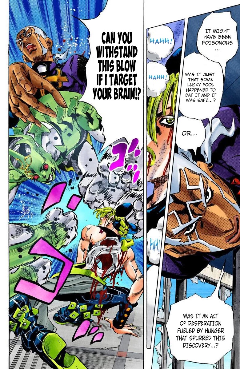 JoJo's Bizarre Adventure Part 6 - Stone Ocean (Official Colored) Chapter 147 page 4 - Chapter 147: C-Moon Part 7