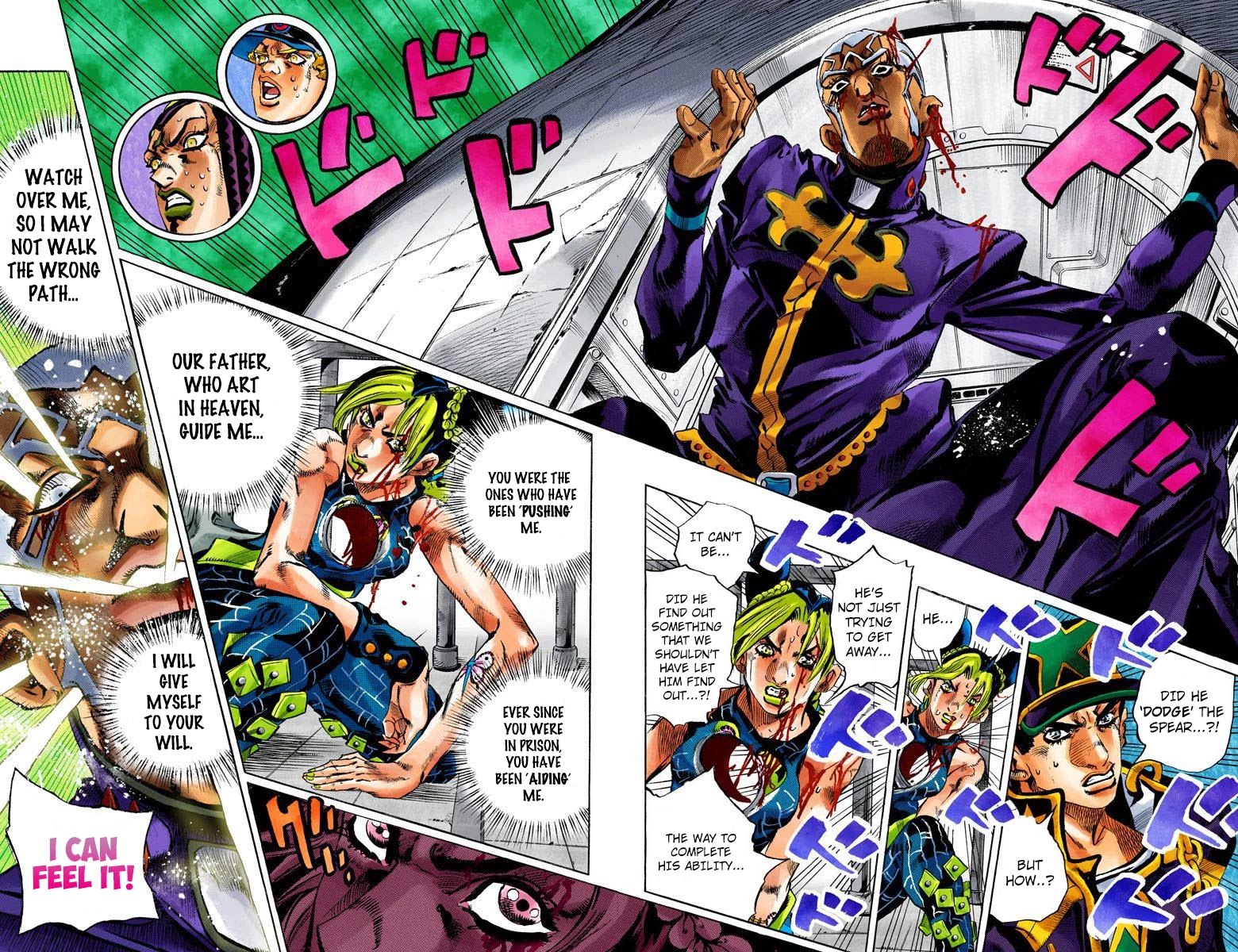 JoJo's Bizarre Adventure Part 6 - Stone Ocean (Official Colored) Chapter 148 page 13 - Chapter 148: C-Moon Part 8