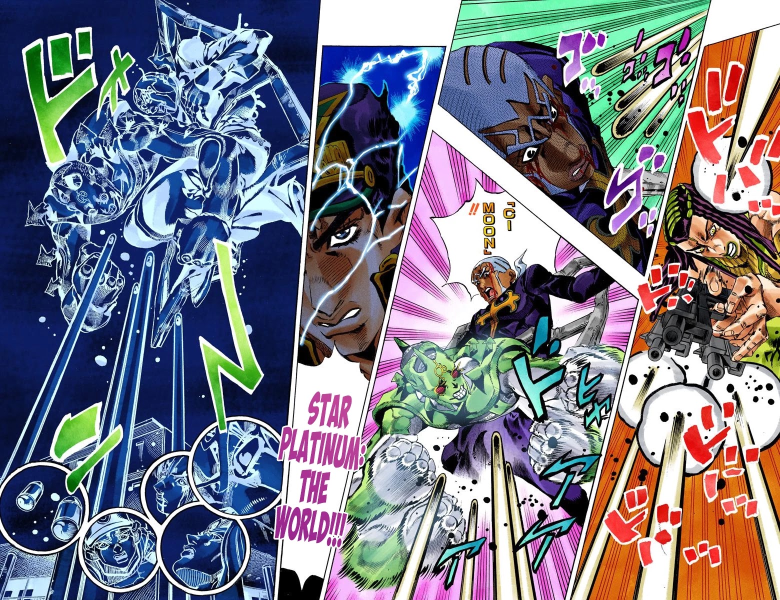 JoJo's Bizarre Adventure Part 6 - Stone Ocean (Official Colored) Chapter 148 page 6 - Chapter 148: C-Moon Part 8