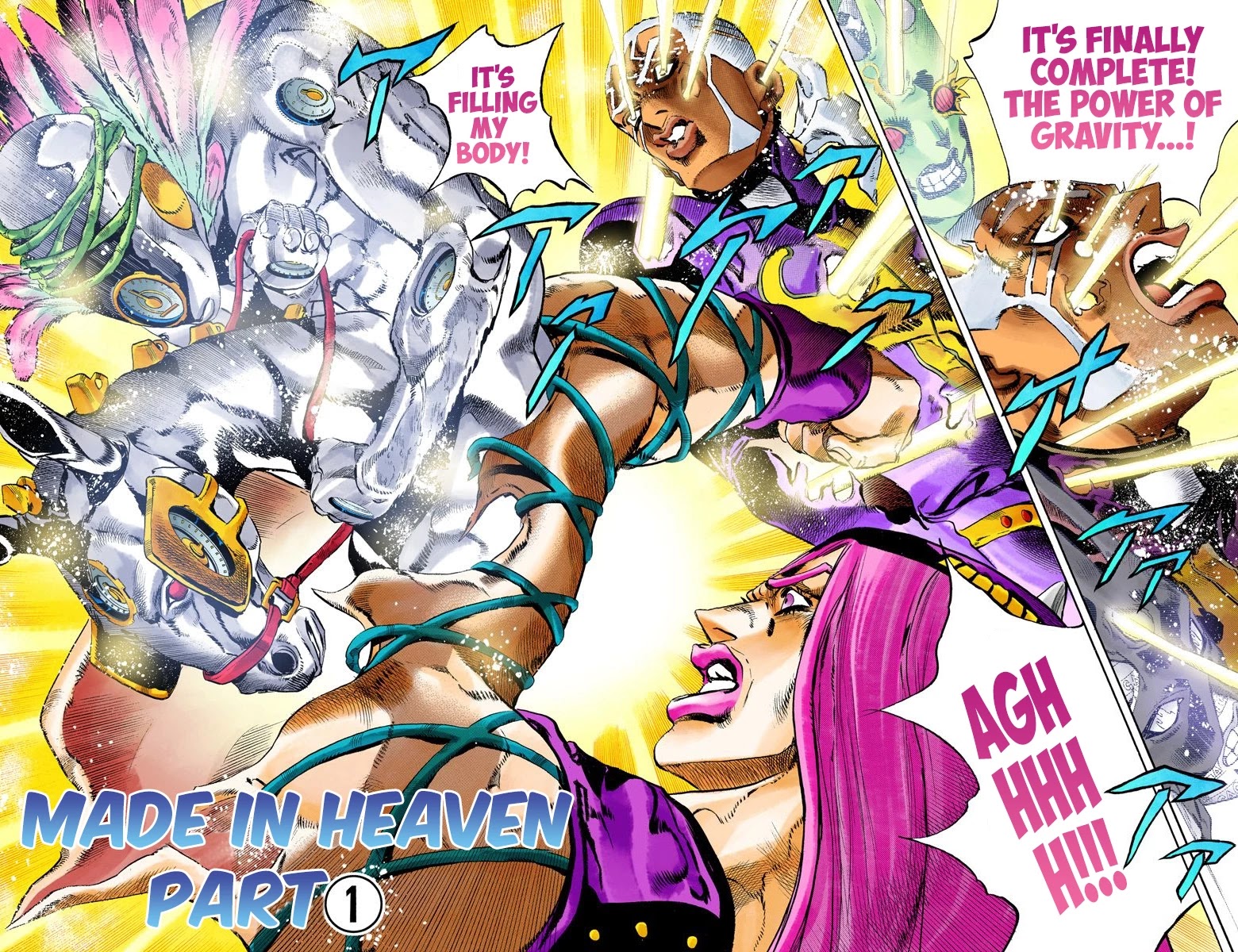 JoJo's Bizarre Adventure Part 6 - Stone Ocean (Official Colored) Chapter 149 page 2 - Chapter 149: Made In Heaven Part 1
