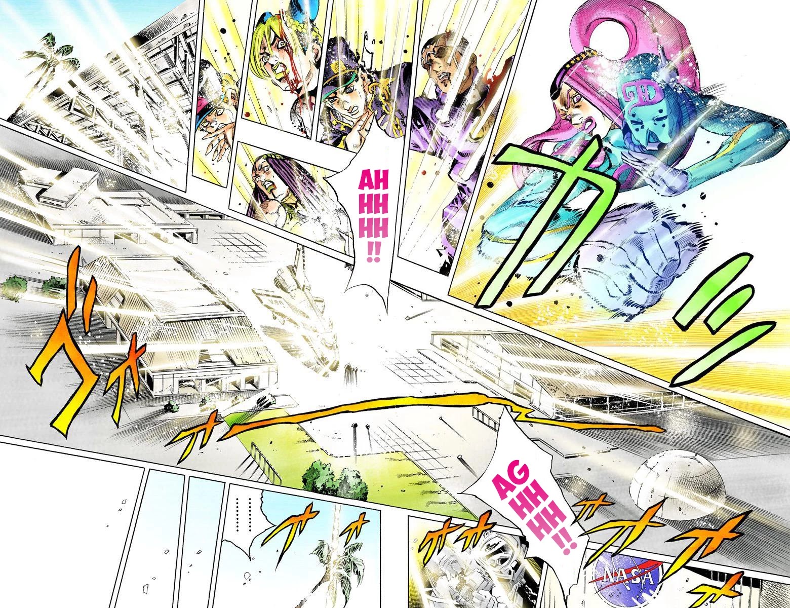 JoJo's Bizarre Adventure Part 6 - Stone Ocean (Official Colored) Chapter 149 page 4 - Chapter 149: Made In Heaven Part 1