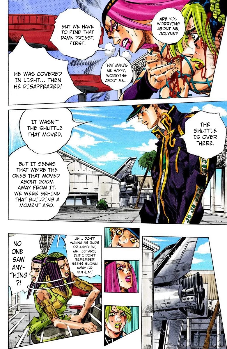 JoJo's Bizarre Adventure Part 6 - Stone Ocean (Official Colored) Chapter 149 page 7 - Chapter 149: Made In Heaven Part 1