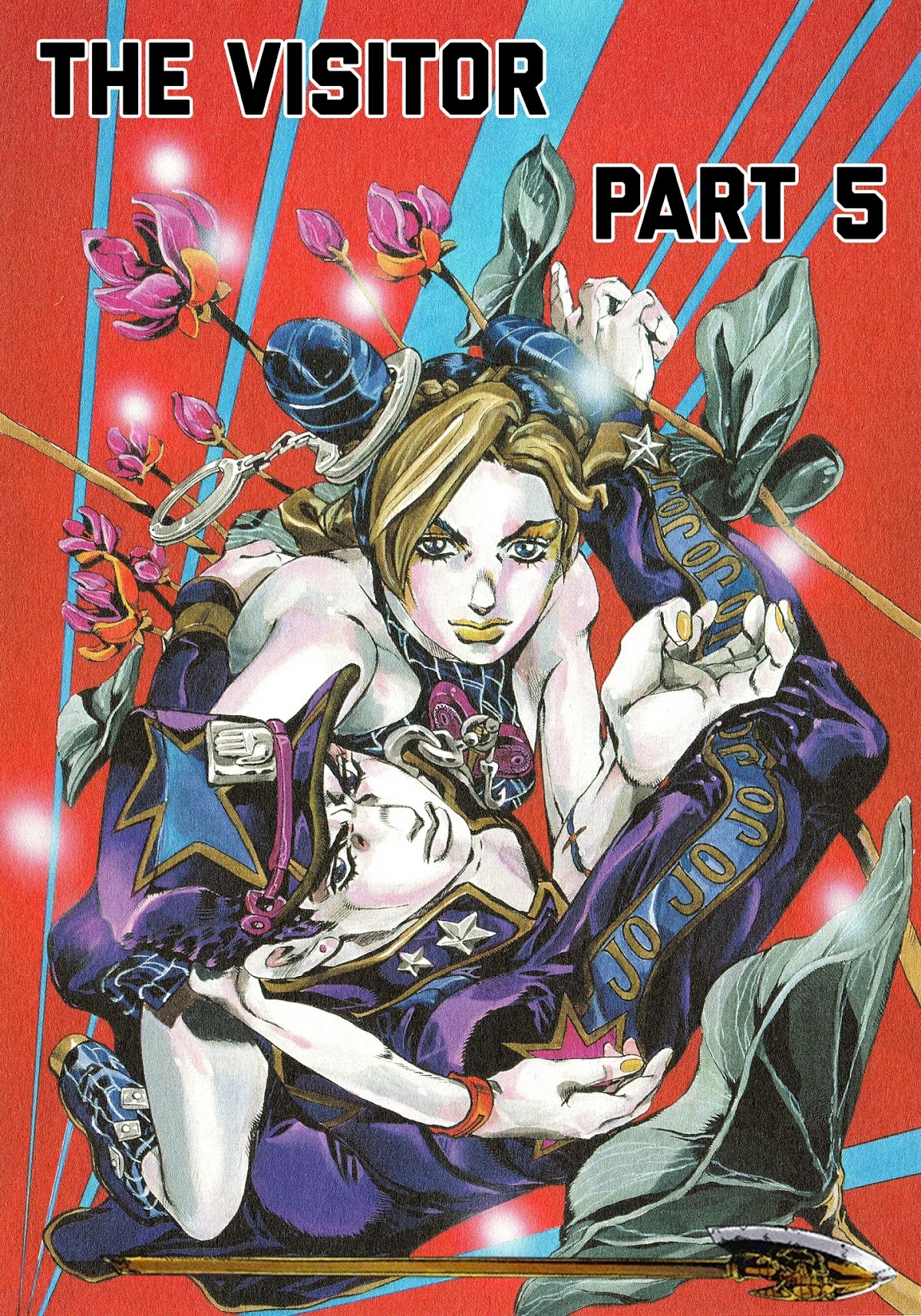 JoJo's Bizarre Adventure Part 6 - Stone Ocean (Official Colored) Chapter 15 page 1 - Chapter 15: The Visitor Part 5