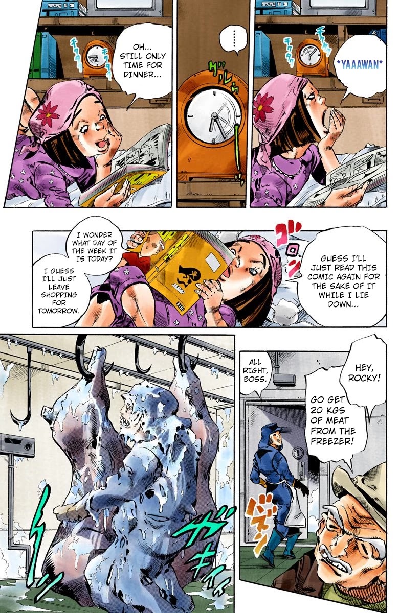 JoJo's Bizarre Adventure Part 6 - Stone Ocean (Official Colored) Chapter 150 page 10 - Chapter 150: Made In Heaven Part 2
