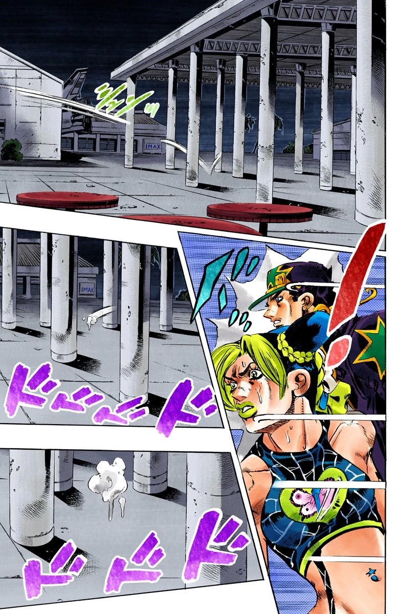 JoJo's Bizarre Adventure Part 6 - Stone Ocean (Official Colored) Chapter 150 page 17 - Chapter 150: Made In Heaven Part 2