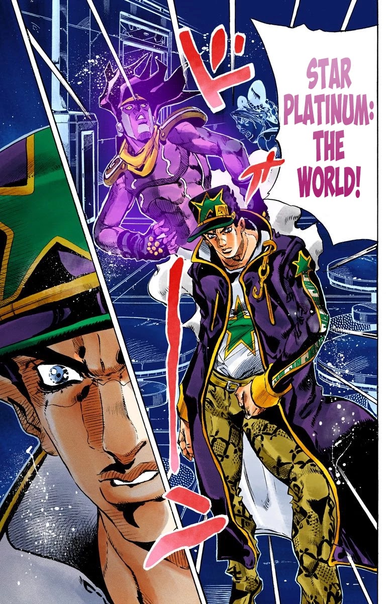 JoJo's Bizarre Adventure Part 6 - Stone Ocean (Official Colored) Chapter 150 page 19 - Chapter 150: Made In Heaven Part 2