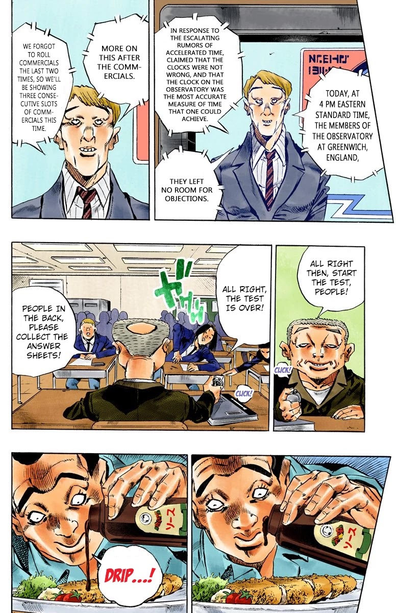 JoJo's Bizarre Adventure Part 6 - Stone Ocean (Official Colored) Chapter 150 page 5 - Chapter 150: Made In Heaven Part 2