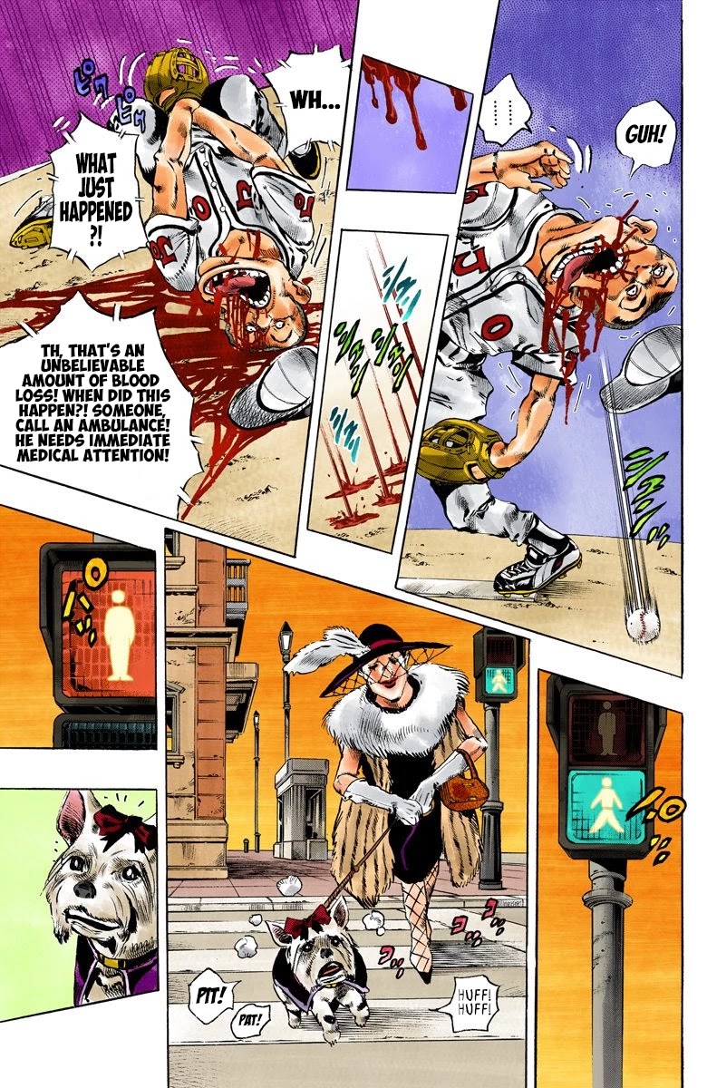 JoJo's Bizarre Adventure Part 6 - Stone Ocean (Official Colored) Chapter 150 page 8 - Chapter 150: Made In Heaven Part 2