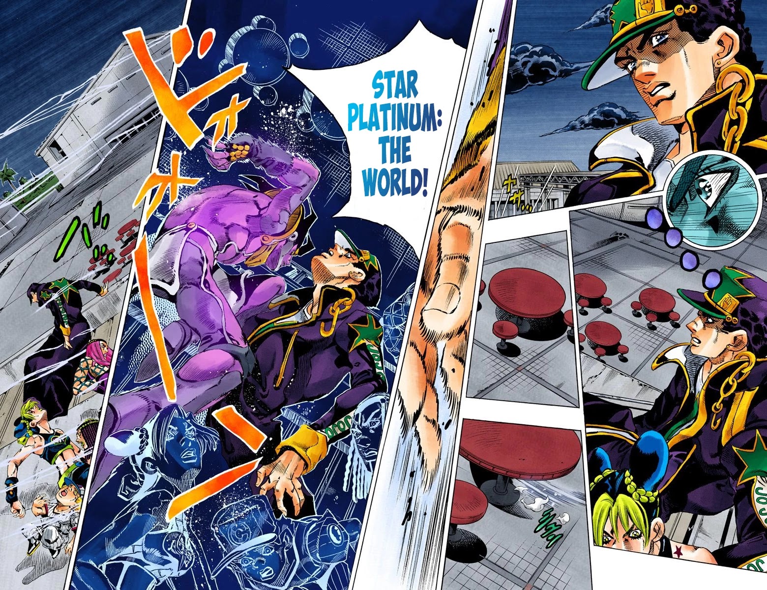 JoJo's Bizarre Adventure Part 6 - Stone Ocean (Official Colored) Chapter 151 page 11 - Chapter 151: Made In Heaven Part 3