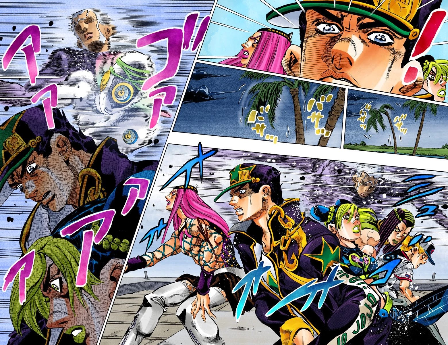 JoJo's Bizarre Adventure Part 6 - Stone Ocean (Official Colored) Chapter 151 page 15 - Chapter 151: Made In Heaven Part 3