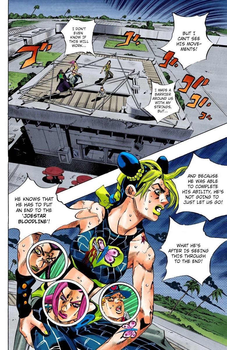 JoJo's Bizarre Adventure Part 6 - Stone Ocean (Official Colored) Chapter 151 page 7 - Chapter 151: Made In Heaven Part 3