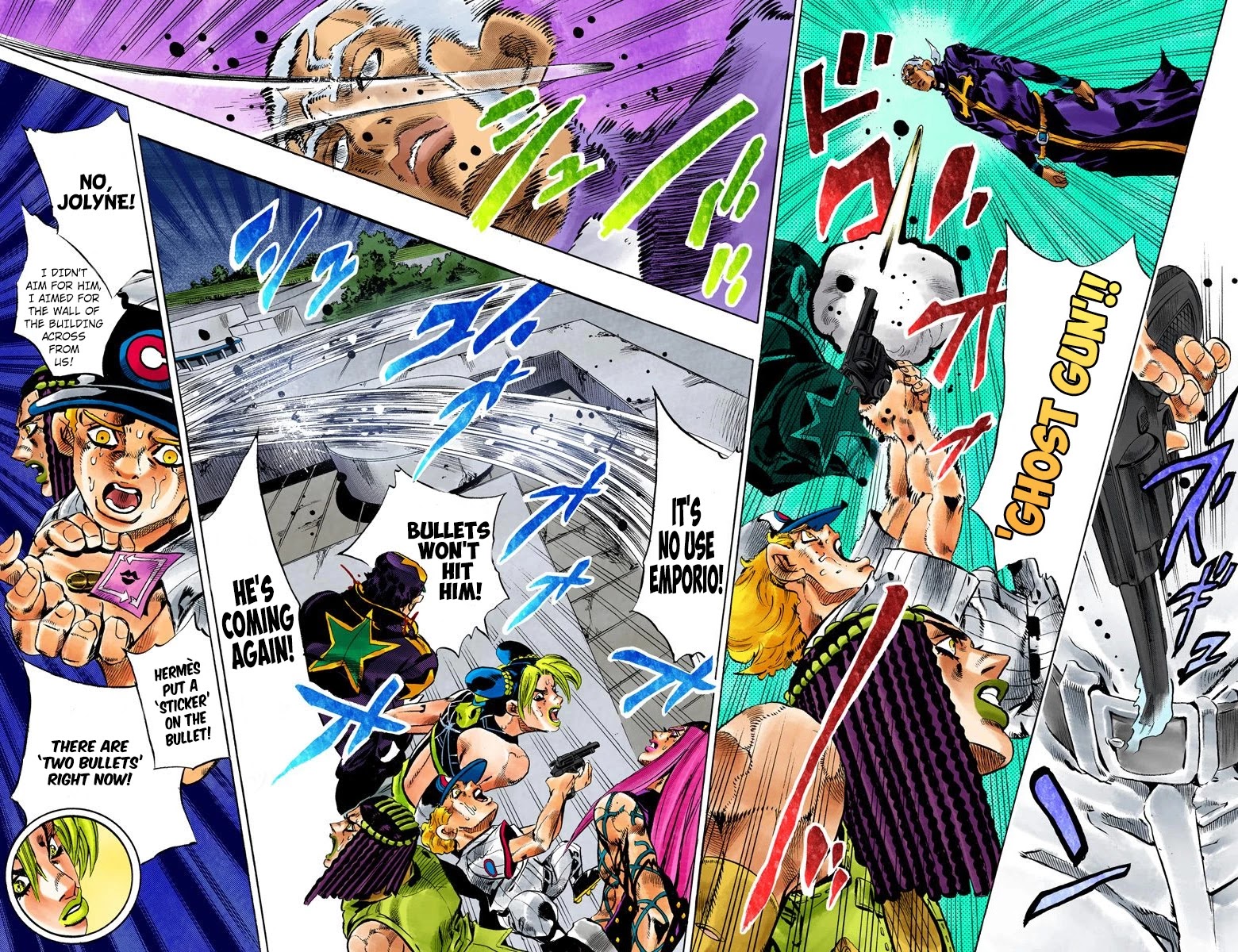 JoJo's Bizarre Adventure Part 6 - Stone Ocean (Official Colored) Chapter 152 page 10 - Chapter 152: Made In Heaven Part 4