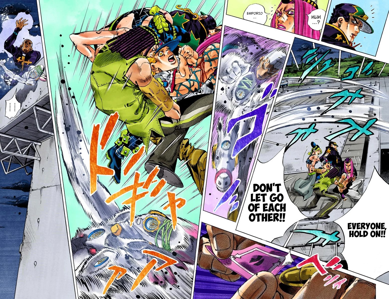 JoJo's Bizarre Adventure Part 6 - Stone Ocean (Official Colored) Chapter 152 page 11 - Chapter 152: Made In Heaven Part 4