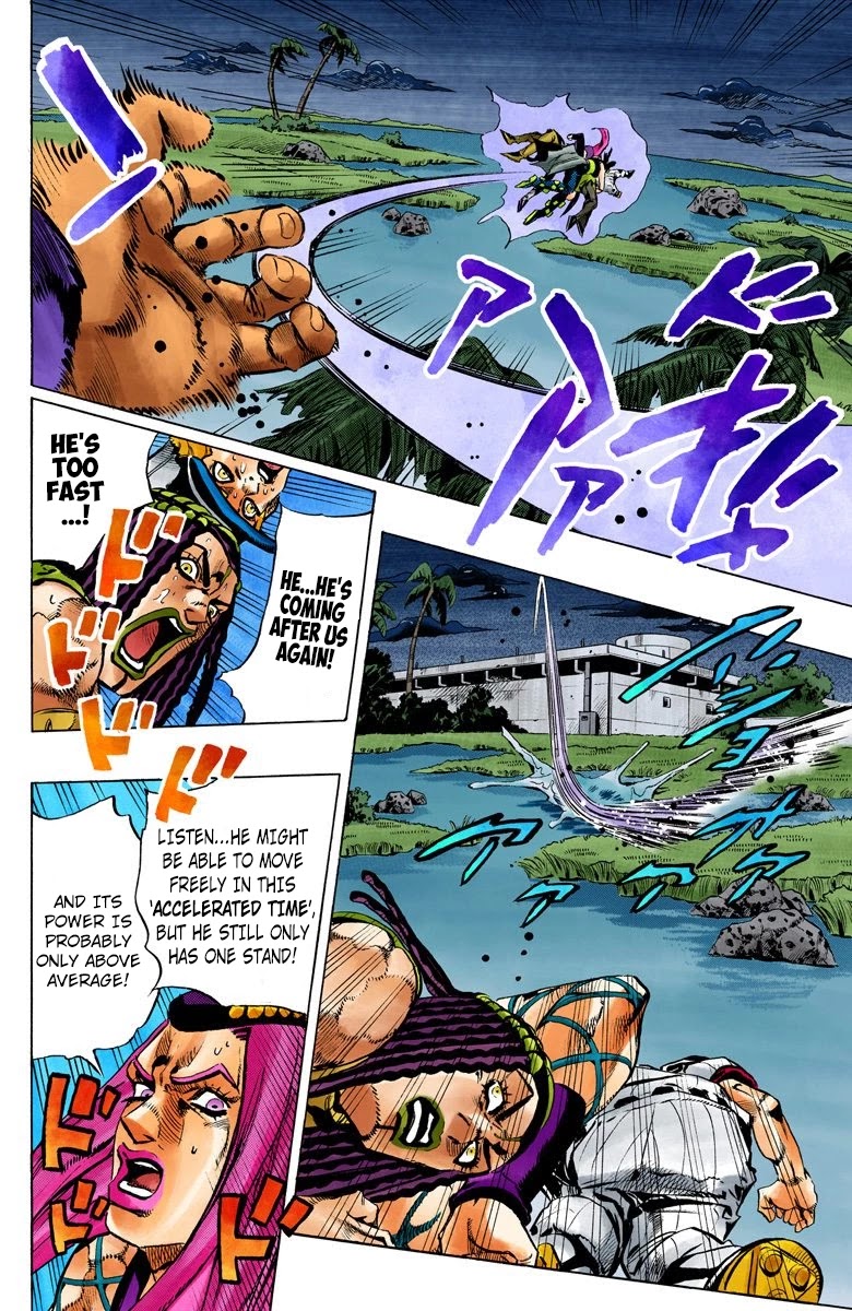 JoJo's Bizarre Adventure Part 6 - Stone Ocean (Official Colored) Chapter 153 page 3 - Chapter 153: Made In Heaven Part 5