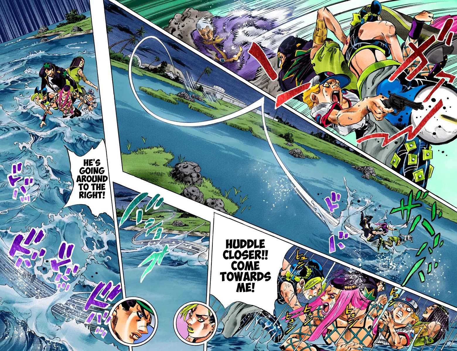 JoJo's Bizarre Adventure Part 6 - Stone Ocean (Official Colored) Chapter 153 page 9 - Chapter 153: Made In Heaven Part 5