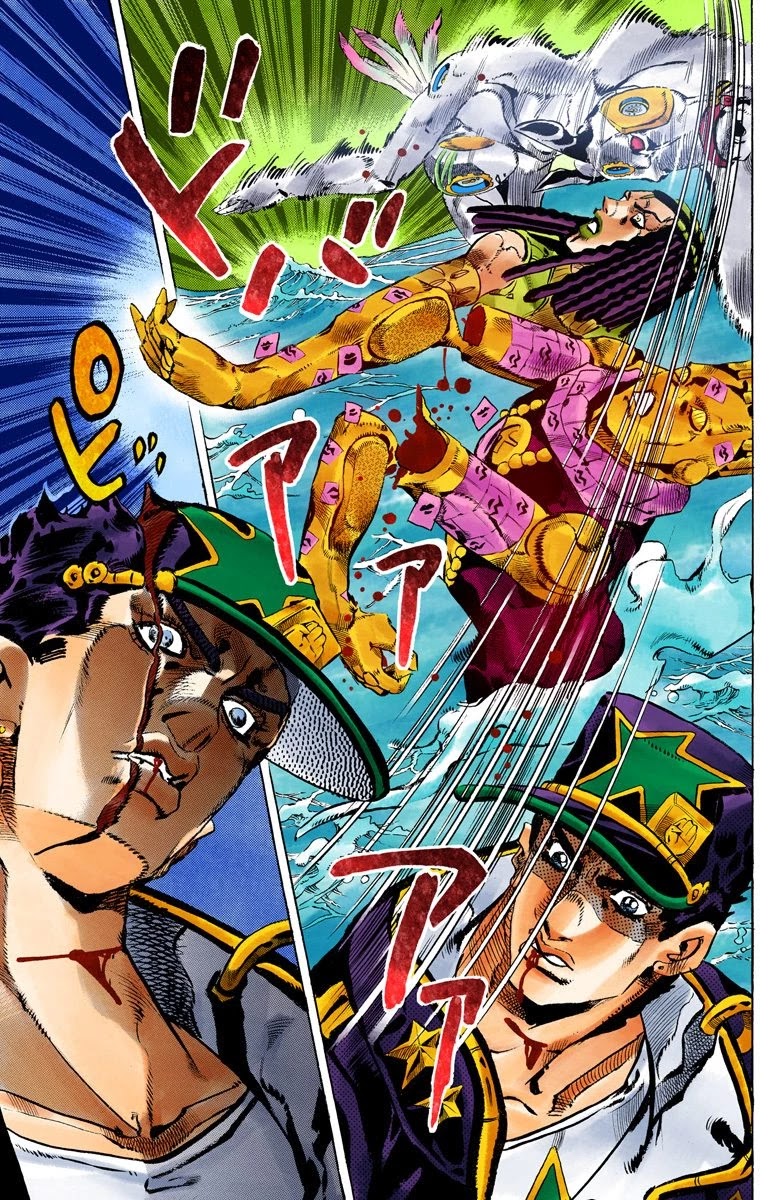 JoJo's Bizarre Adventure Part 6 - Stone Ocean (Official Colored) Chapter 154 page 11 - Chapter 154: Made In Heaven Part 6