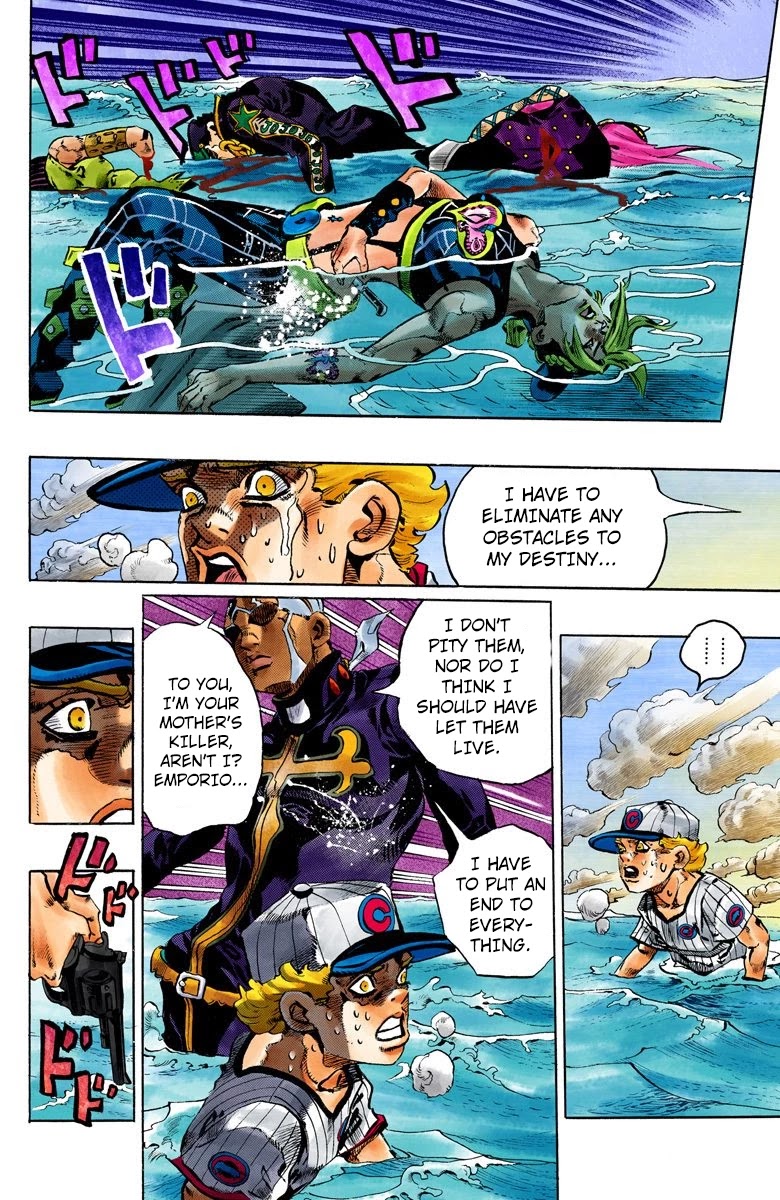 JoJo's Bizarre Adventure Part 6 - Stone Ocean (Official Colored) Chapter 154 page 14 - Chapter 154: Made In Heaven Part 6