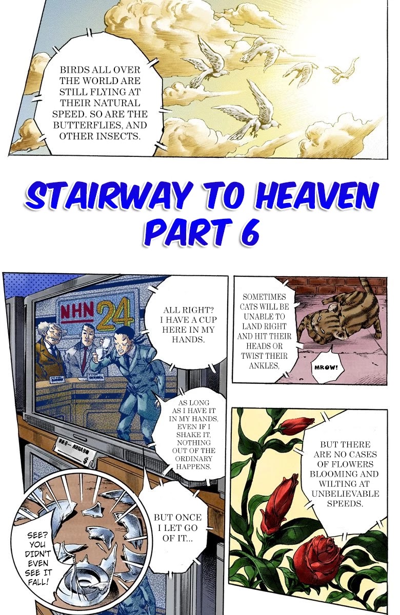 JoJo's Bizarre Adventure Part 6 - Stone Ocean (Official Colored) Chapter 154 page 3 - Chapter 154: Made In Heaven Part 6