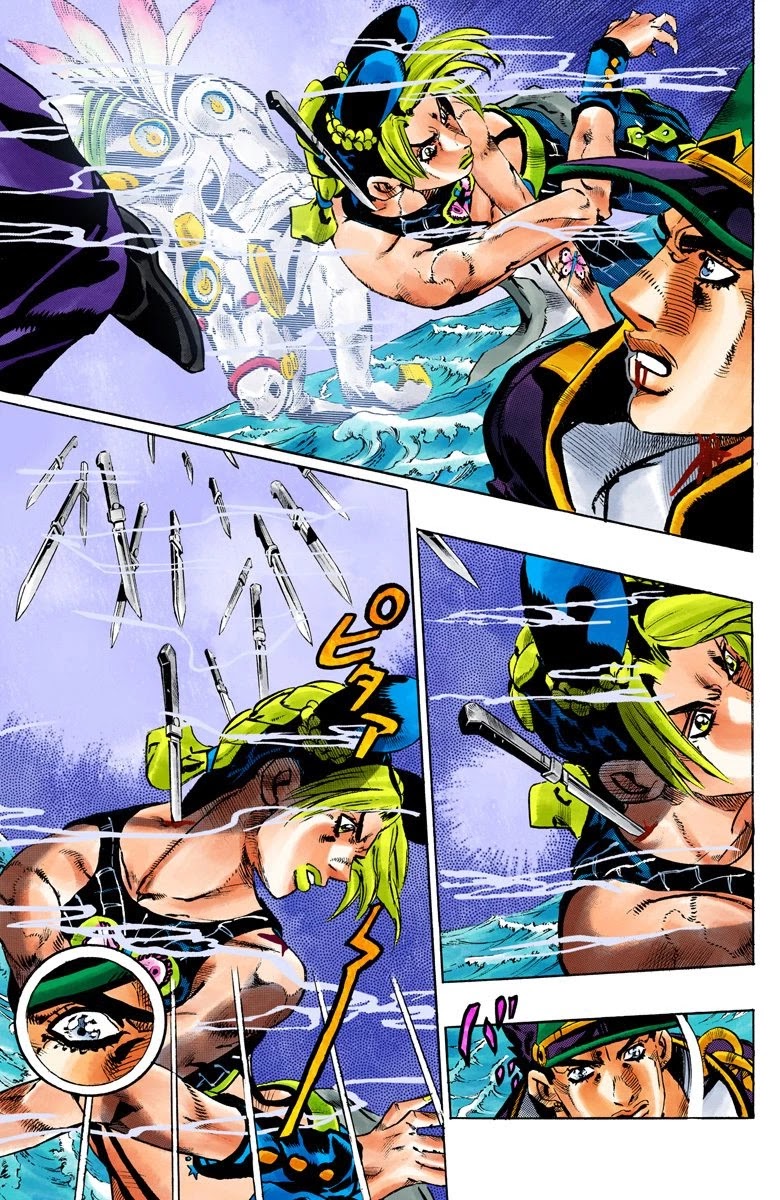 JoJo's Bizarre Adventure Part 6 - Stone Ocean (Official Colored) Chapter 154 page 7 - Chapter 154: Made In Heaven Part 6