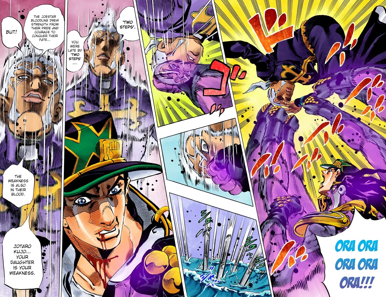 JoJo's Bizarre Adventure Part 6 - Stone Ocean (Official Colored) Chapter 154 page 9 - Chapter 154: Made In Heaven Part 6