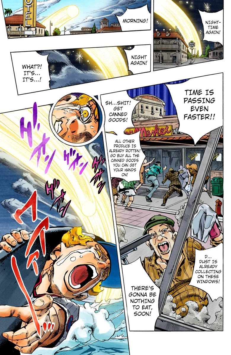 JoJo's Bizarre Adventure Part 6 - Stone Ocean (Official Colored) Chapter 155 page 16 - Chapter 155: Made In Heaven Part 7