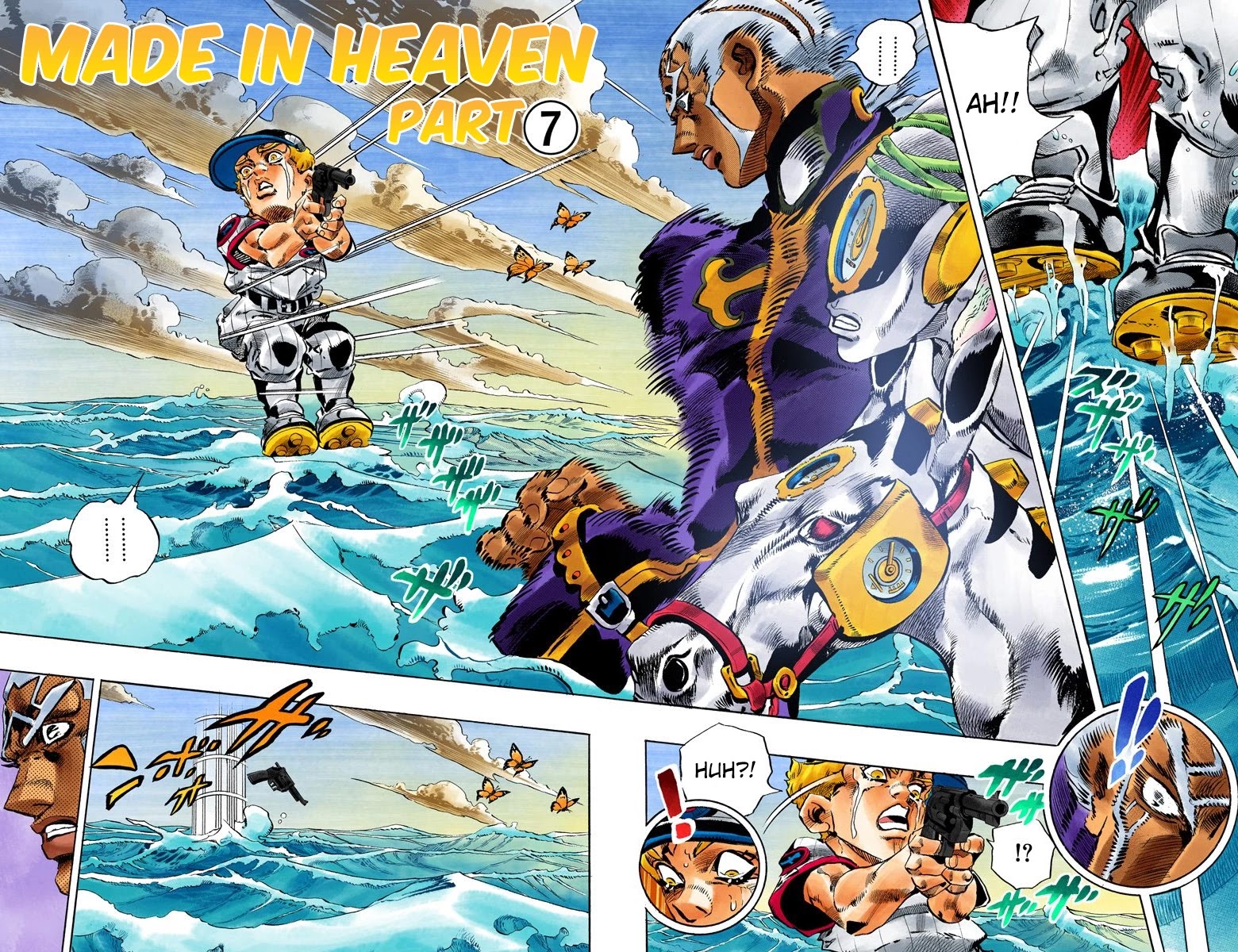 JoJo's Bizarre Adventure Part 6 - Stone Ocean (Official Colored) Chapter 155 page 3 - Chapter 155: Made In Heaven Part 7