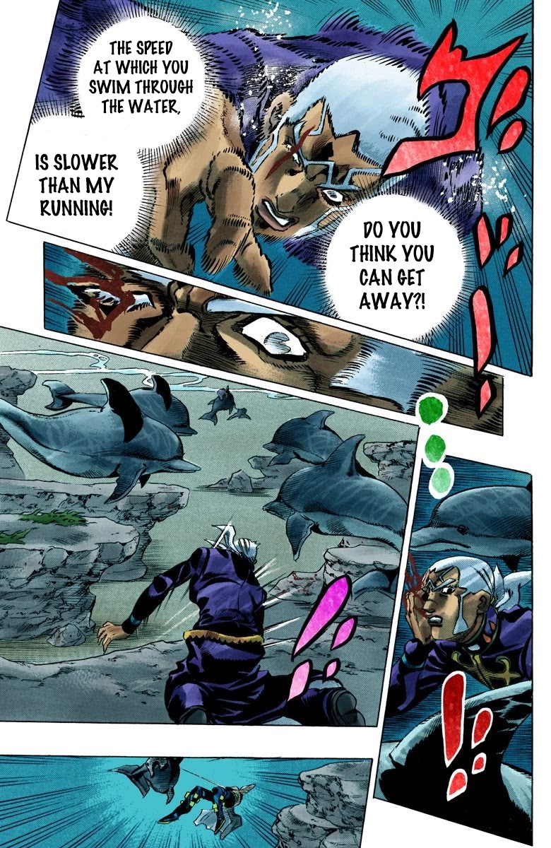 JoJo's Bizarre Adventure Part 6 - Stone Ocean (Official Colored) Chapter 155 page 6 - Chapter 155: Made In Heaven Part 7