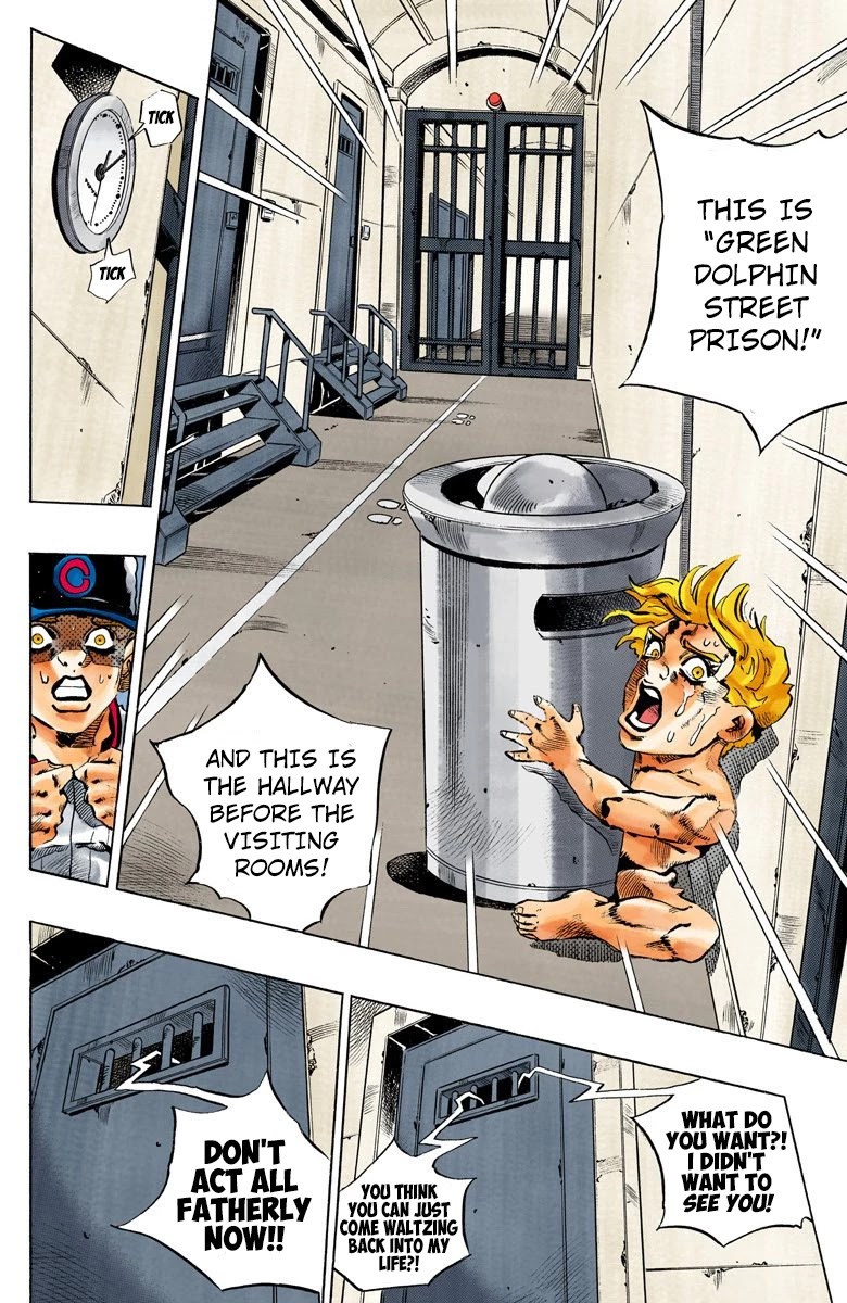 JoJo's Bizarre Adventure Part 6 - Stone Ocean (Official Colored) Chapter 156 page 11 - Chapter 156: Made In Heaven Part 8
