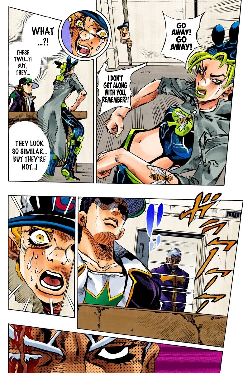 JoJo's Bizarre Adventure Part 6 - Stone Ocean (Official Colored) Chapter 156 page 13 - Chapter 156: Made In Heaven Part 8