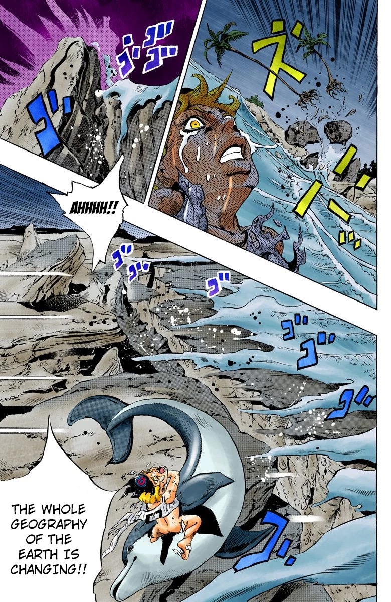 JoJo's Bizarre Adventure Part 6 - Stone Ocean (Official Colored) Chapter 156 page 6 - Chapter 156: Made In Heaven Part 8