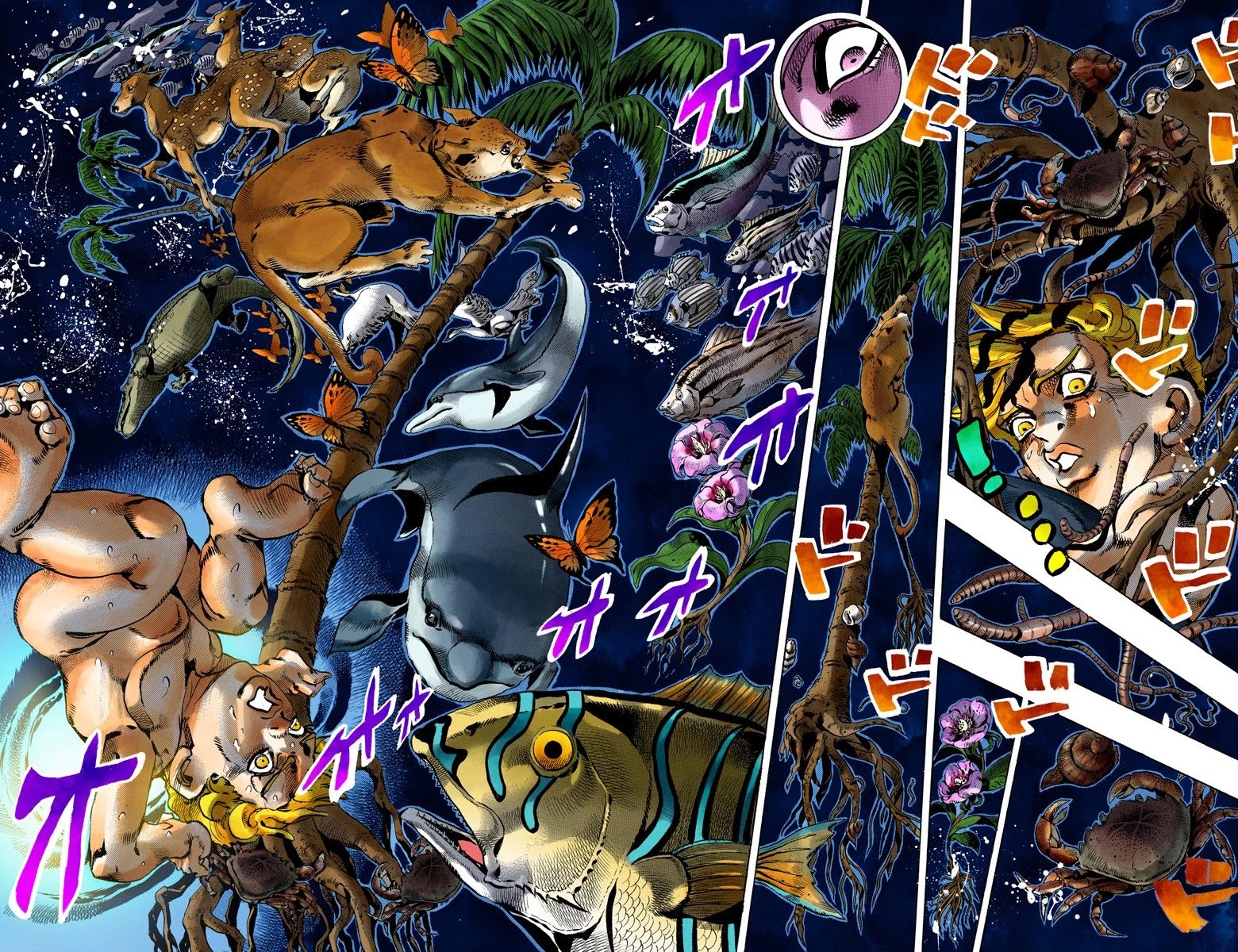 JoJo's Bizarre Adventure Part 6 - Stone Ocean (Official Colored) Chapter 156 page 7 - Chapter 156: Made In Heaven Part 8