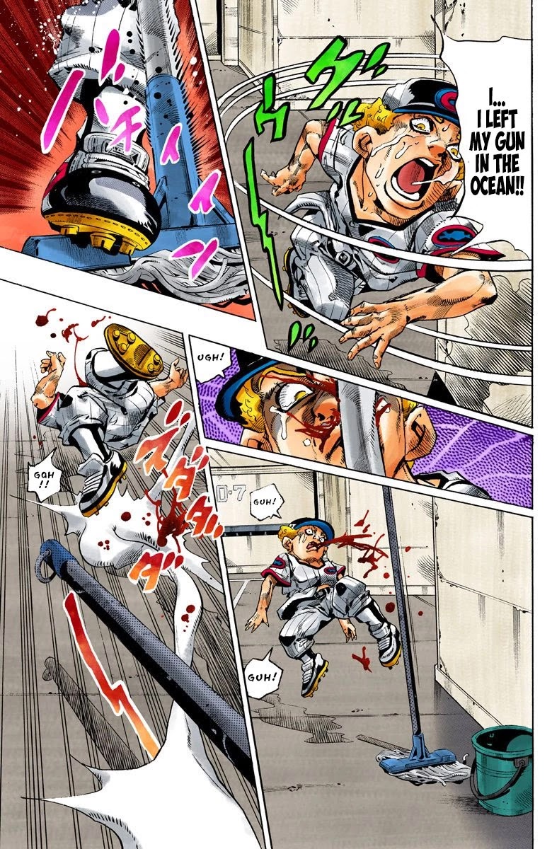 JoJo's Bizarre Adventure Part 6 - Stone Ocean (Official Colored) Chapter 157 page 11 - Chapter 157: Made In Heaven Part 9