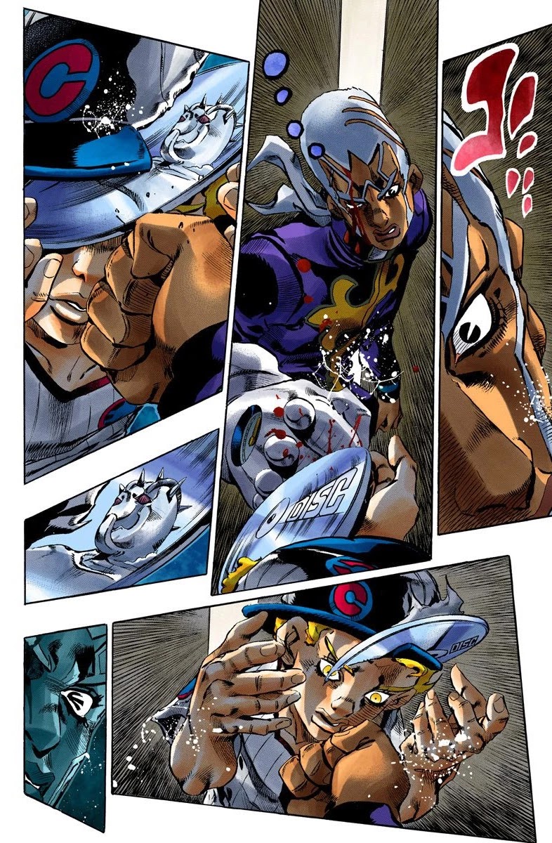 JoJo's Bizarre Adventure Part 6 - Stone Ocean (Official Colored) Chapter 157 page 15 - Chapter 157: Made In Heaven Part 9