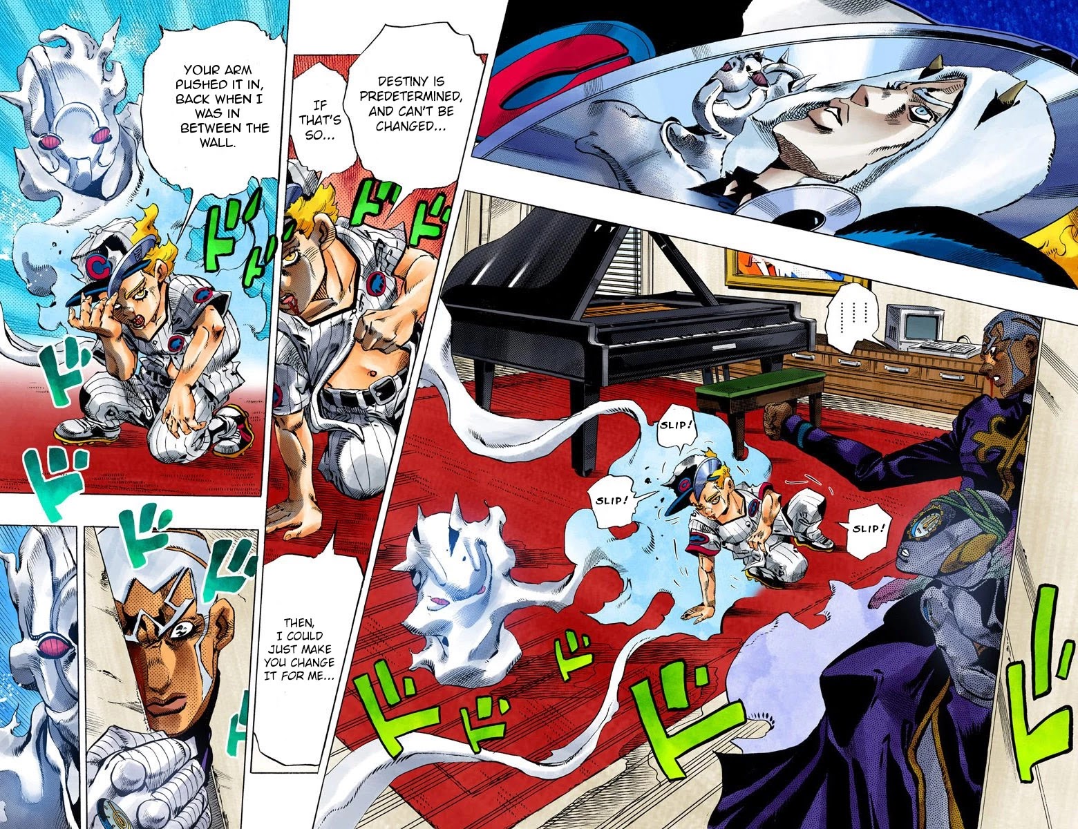 JoJo's Bizarre Adventure Part 6 - Stone Ocean (Official Colored) Chapter 157 page 17 - Chapter 157: Made In Heaven Part 9