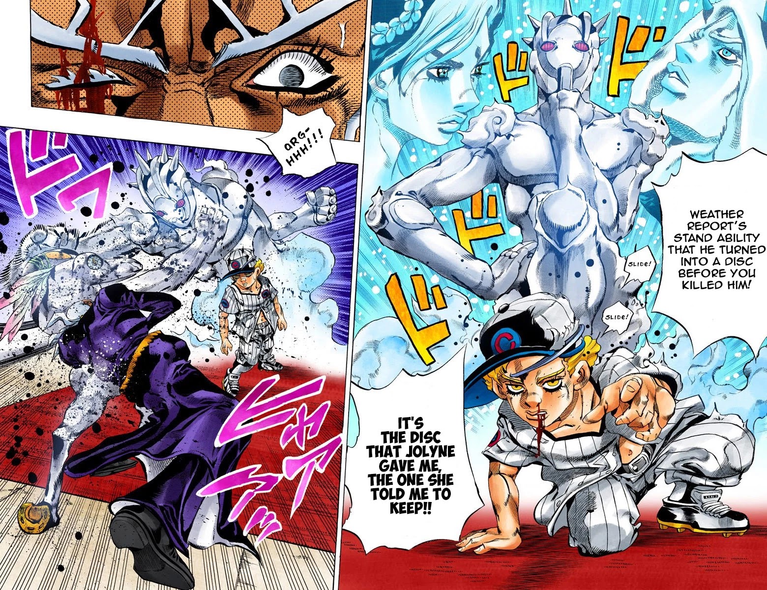JoJo's Bizarre Adventure Part 6 - Stone Ocean (Official Colored) Chapter 157 page 18 - Chapter 157: Made In Heaven Part 9