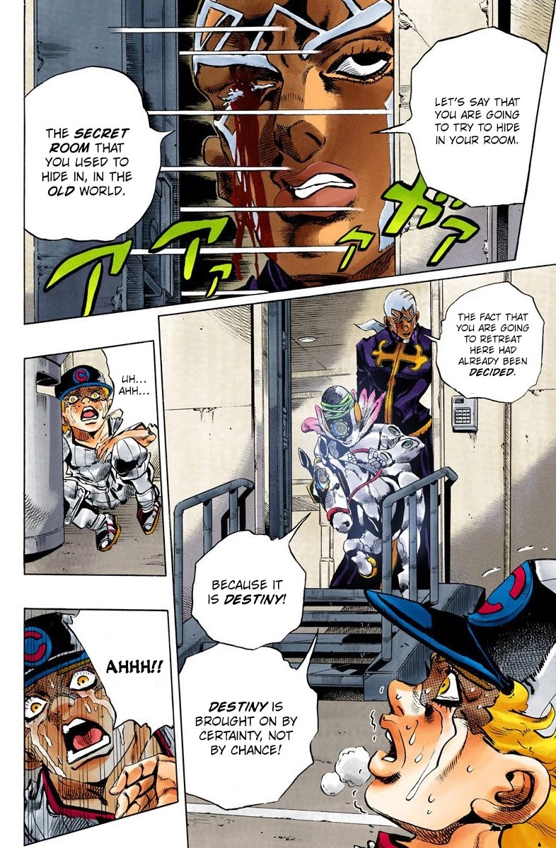 JoJo's Bizarre Adventure Part 6 - Stone Ocean (Official Colored) Chapter 157 page 2 - Chapter 157: Made In Heaven Part 9