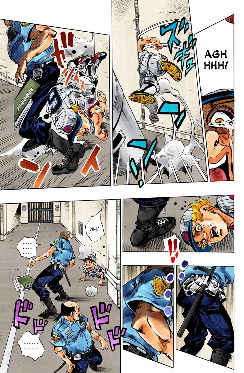 JoJo's Bizarre Adventure Part 6 - Stone Ocean (Official Colored) Chapter 157 page 3 - Chapter 157: Made In Heaven Part 9