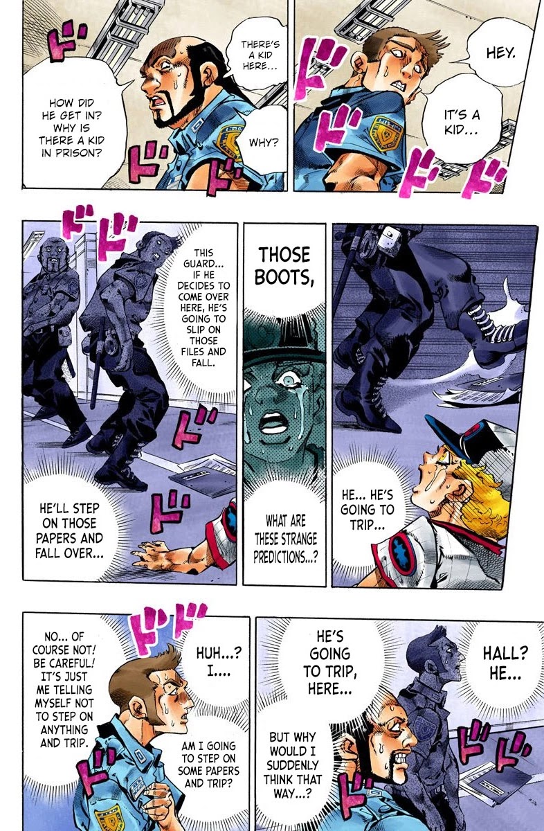 JoJo's Bizarre Adventure Part 6 - Stone Ocean (Official Colored) Chapter 157 page 4 - Chapter 157: Made In Heaven Part 9