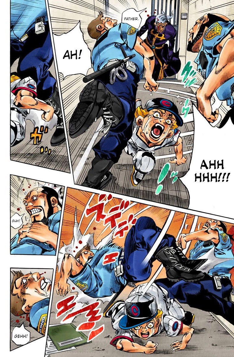 JoJo's Bizarre Adventure Part 6 - Stone Ocean (Official Colored) Chapter 157 page 6 - Chapter 157: Made In Heaven Part 9