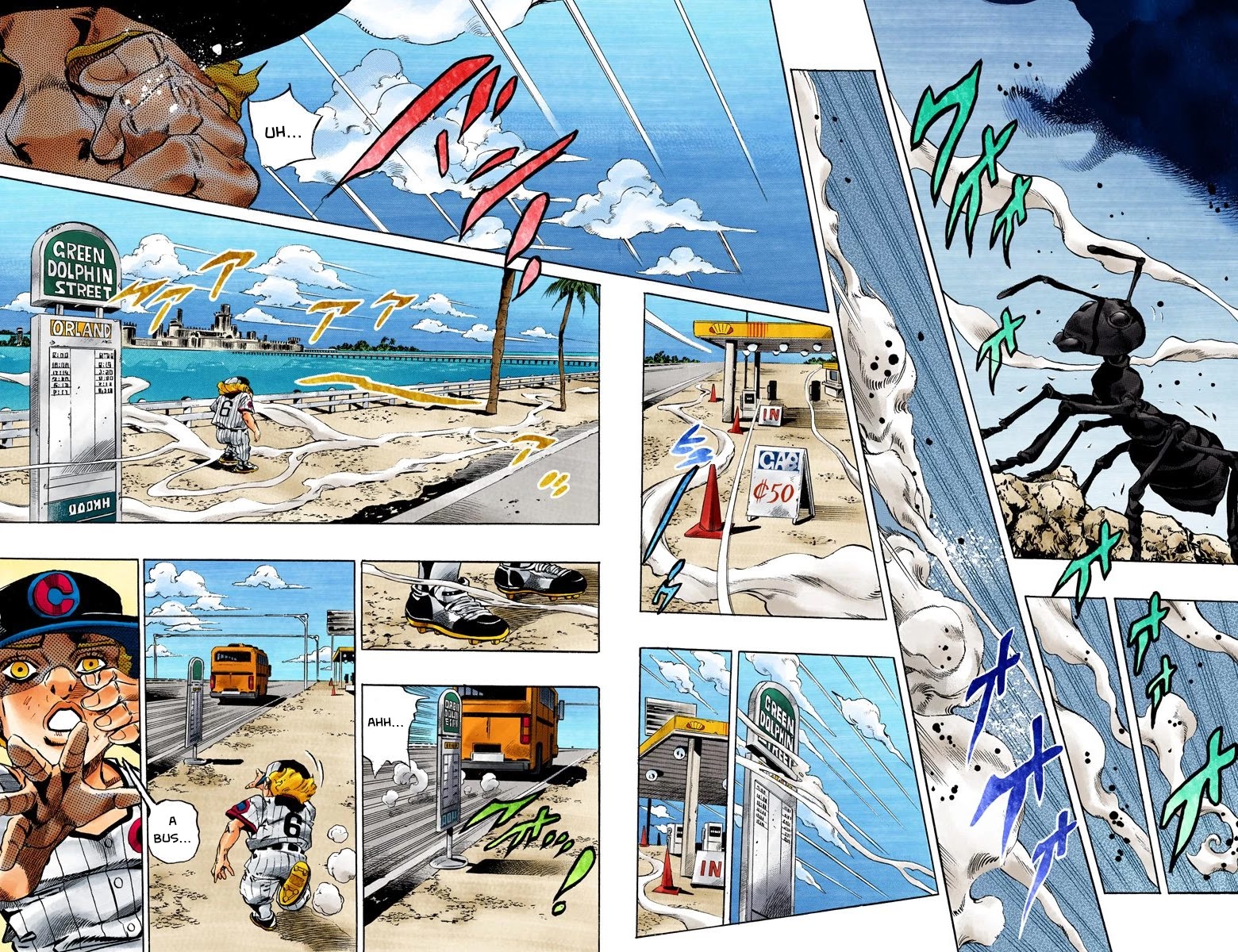 JoJo's Bizarre Adventure Part 6 - Stone Ocean (Official Colored) Chapter 158 page 13 - Chapter 158: What a wonderful world [END]