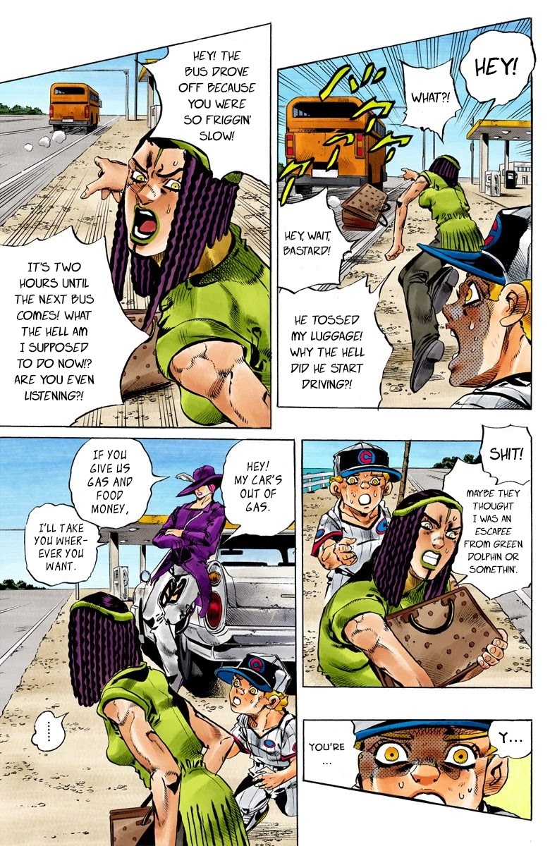JoJo's Bizarre Adventure Part 6 - Stone Ocean (Official Colored) Chapter 158 page 15 - Chapter 158: What a wonderful world [END]