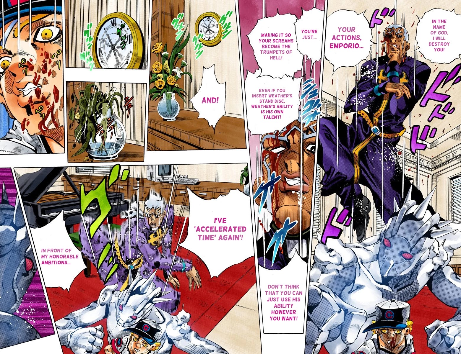 JoJo's Bizarre Adventure Part 6 - Stone Ocean (Official Colored) Chapter 158 page 2 - Chapter 158: What a wonderful world [END]