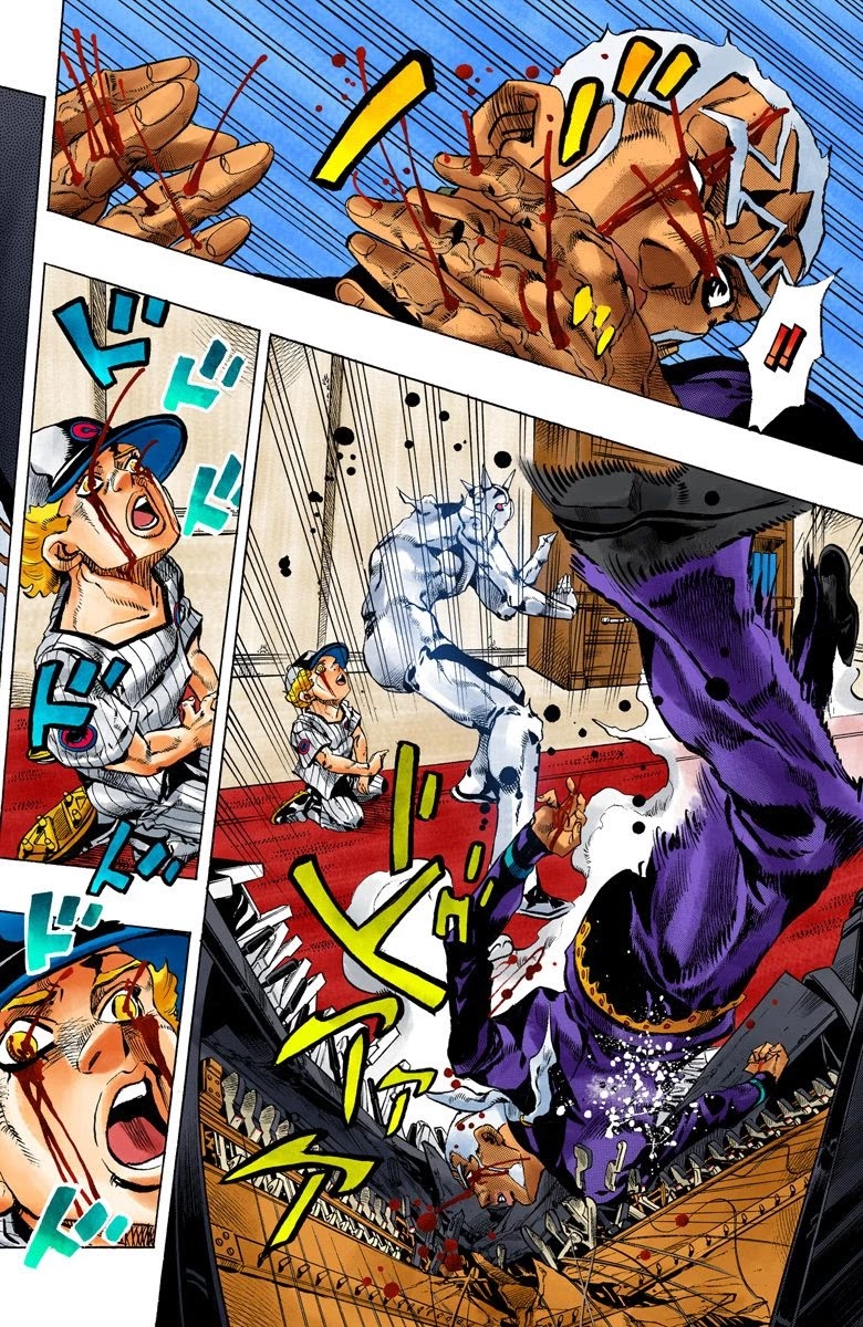 JoJo's Bizarre Adventure Part 6 - Stone Ocean (Official Colored) Chapter 158 page 4 - Chapter 158: What a wonderful world [END]