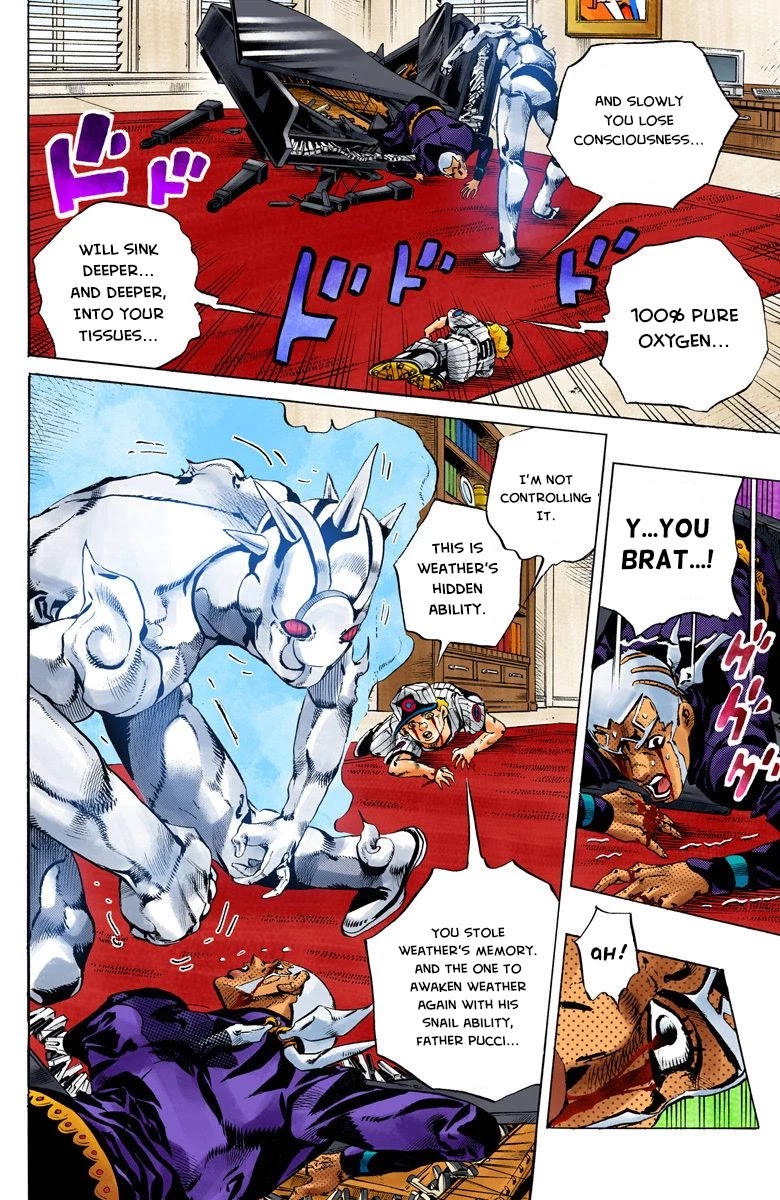 JoJo's Bizarre Adventure Part 6 - Stone Ocean (Official Colored) Chapter 158 page 8 - Chapter 158: What a wonderful world [END]