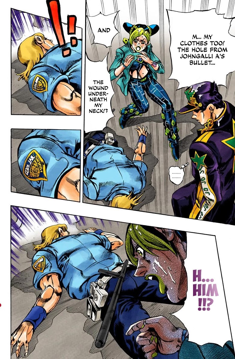 JoJo's Bizarre Adventure Part 6 - Stone Ocean (Official Colored) Chapter 16 page 14 - Chapter 16: The Visitor Part 6